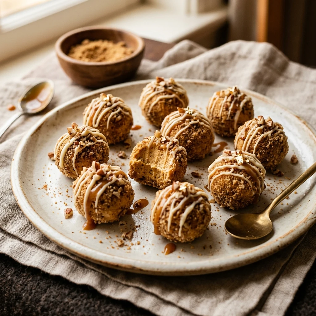 Pumpkin Cheesecake Truffles Recipe