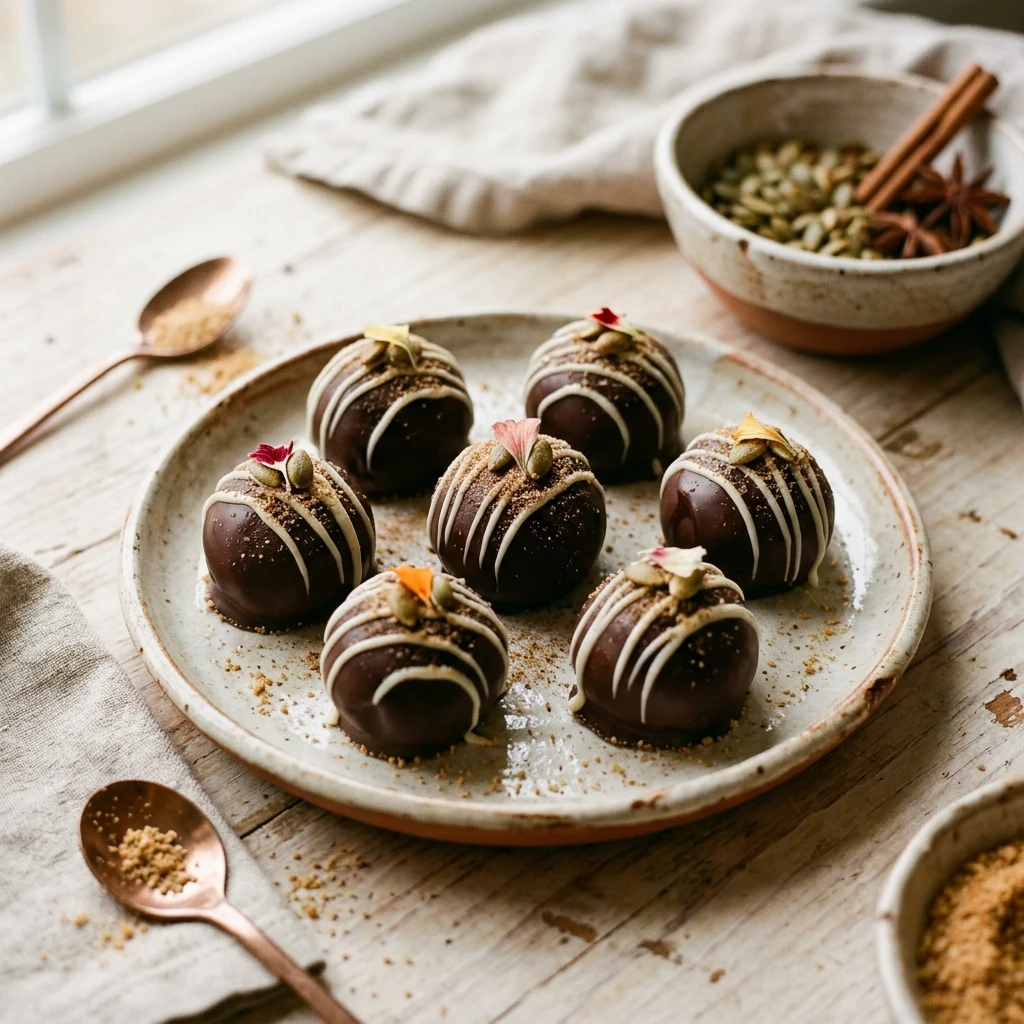 Pumpkin Cheesecake Truffles Recipe