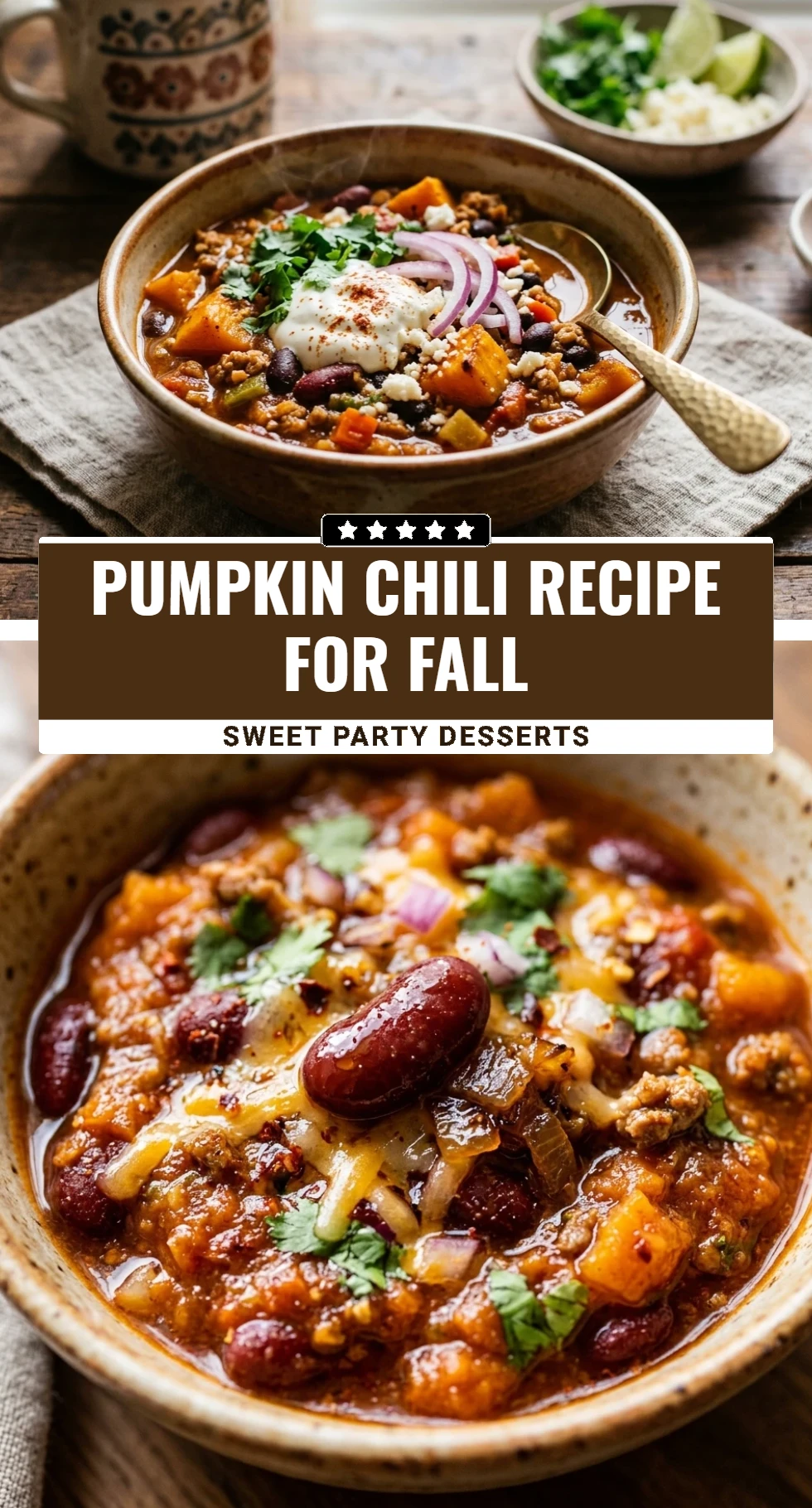 Pumpkin Chili Recipe For Fall