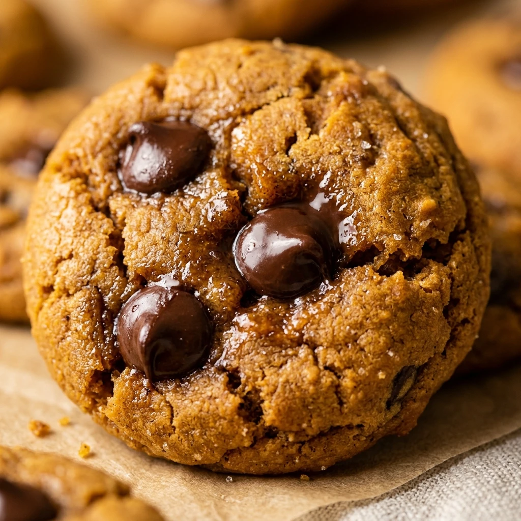 Pumpkin Chocolate Chip Cookies