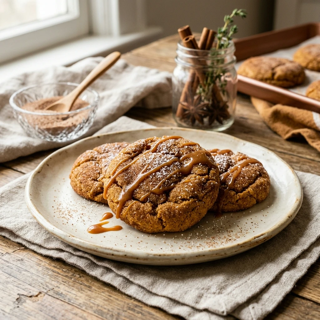 Pumpkin Churro Cookies Recipe