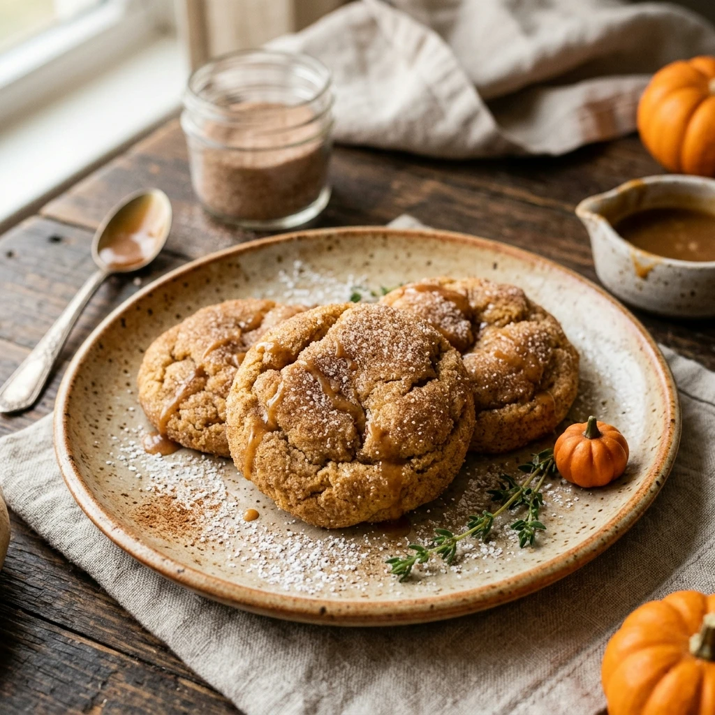 Pumpkin Churro Cookies Recipe
