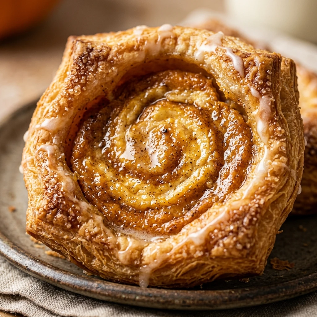 Pumpkin Cream Cheese Danish Recipe