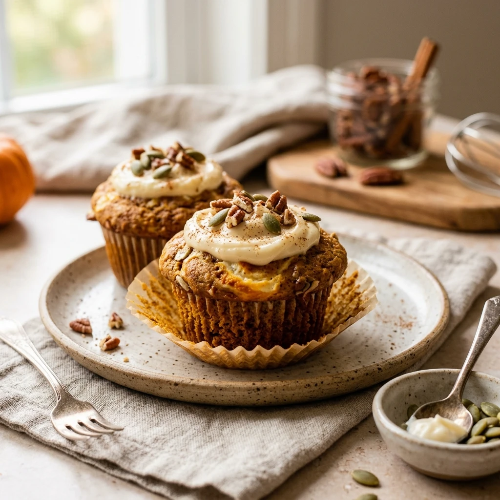Pumpkin Cream Cheese Muffins Recipe
