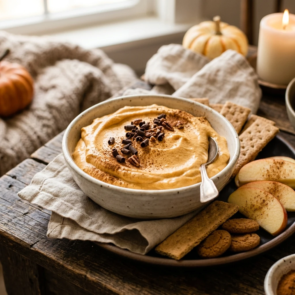 Pumpkin Fluff Dip With Cool Whip 3 Ingredients