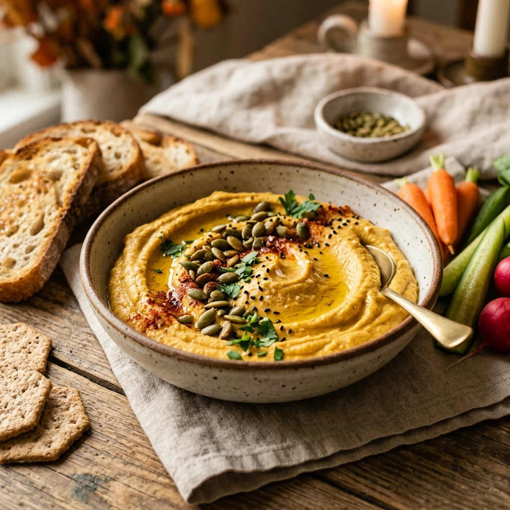 Pumpkin Hummus Recipe