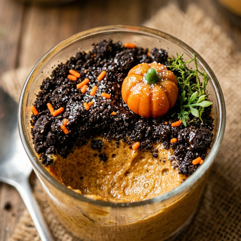 Pumpkin Patch Dirt Cups Recipe
