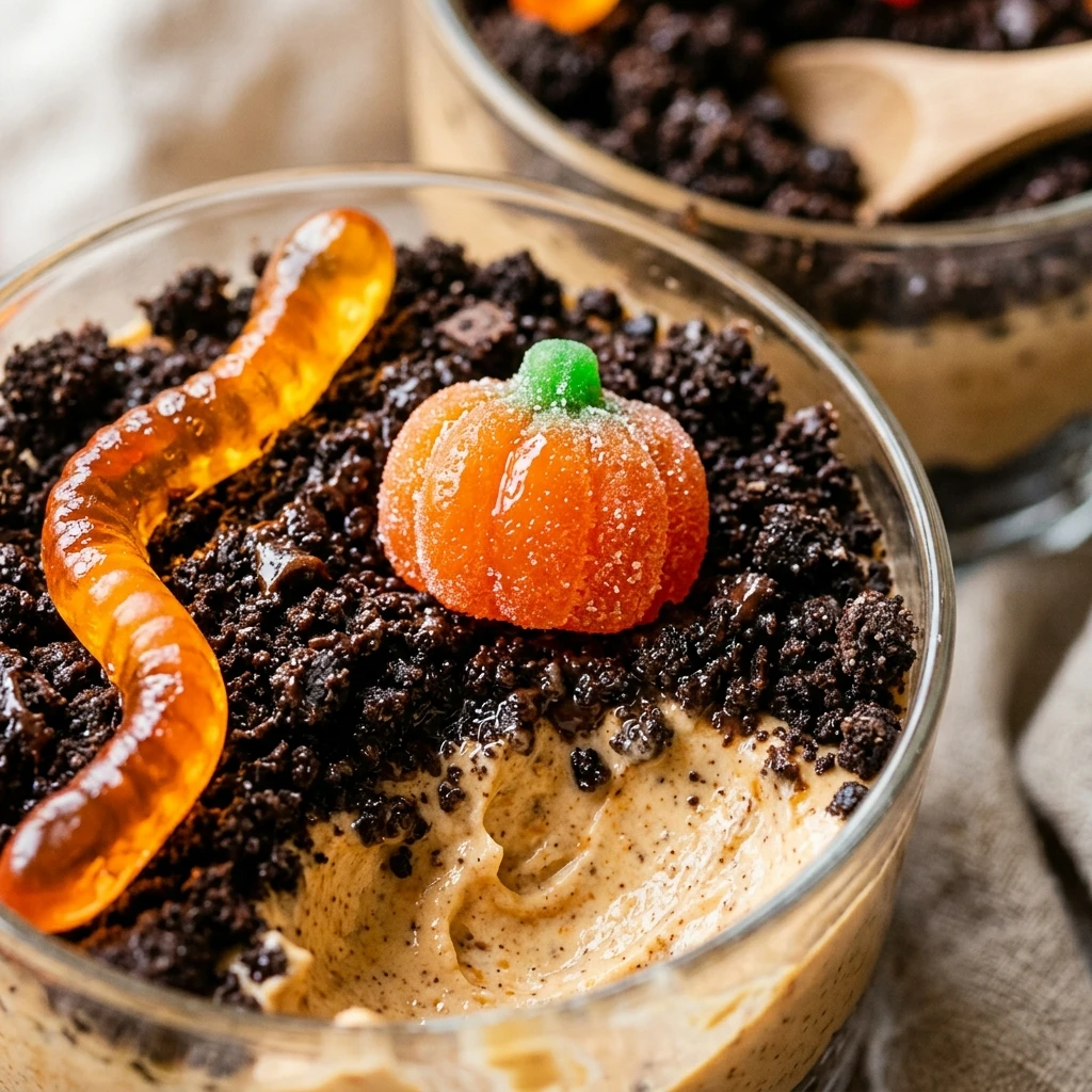 Pumpkin Patch Dirt Cups Recipe