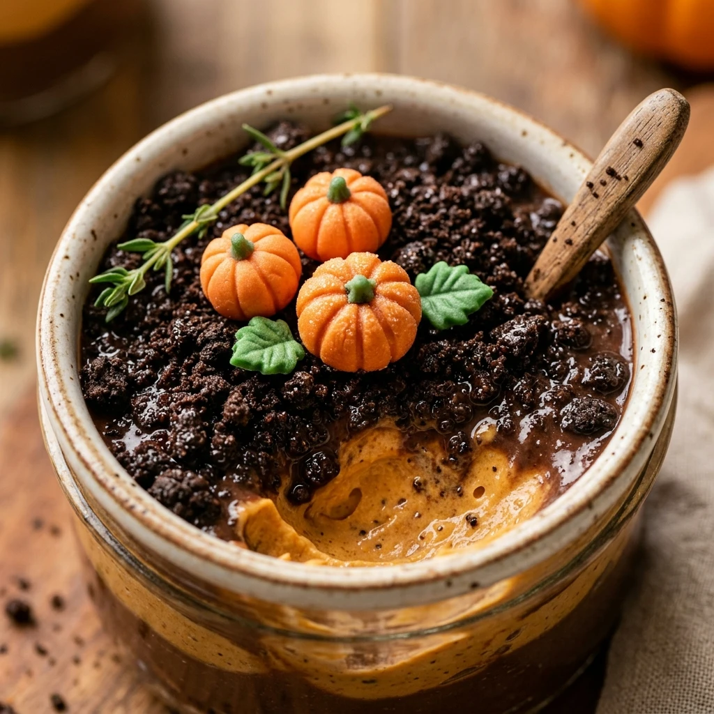Pumpkin Patch Dirt Cups Recipe
