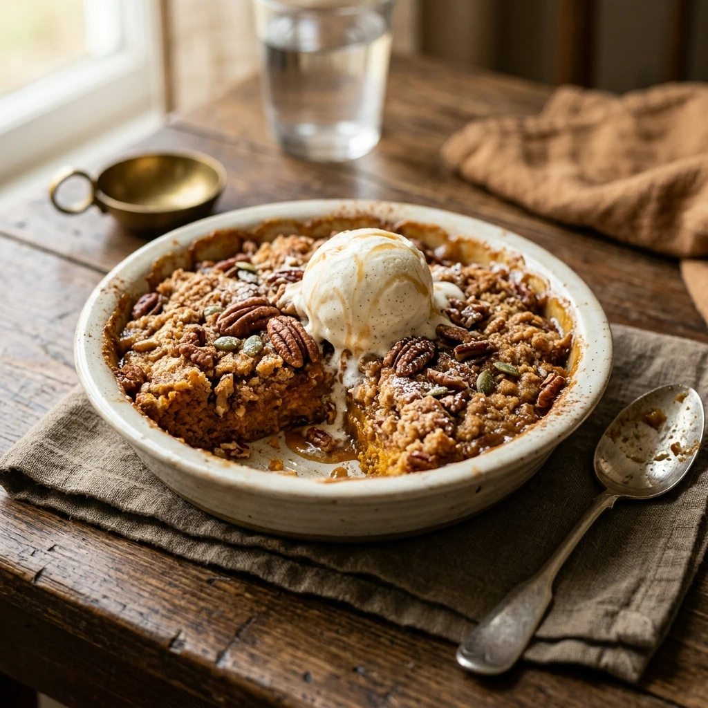 Pumpkin Pecan Cobbler Recipe