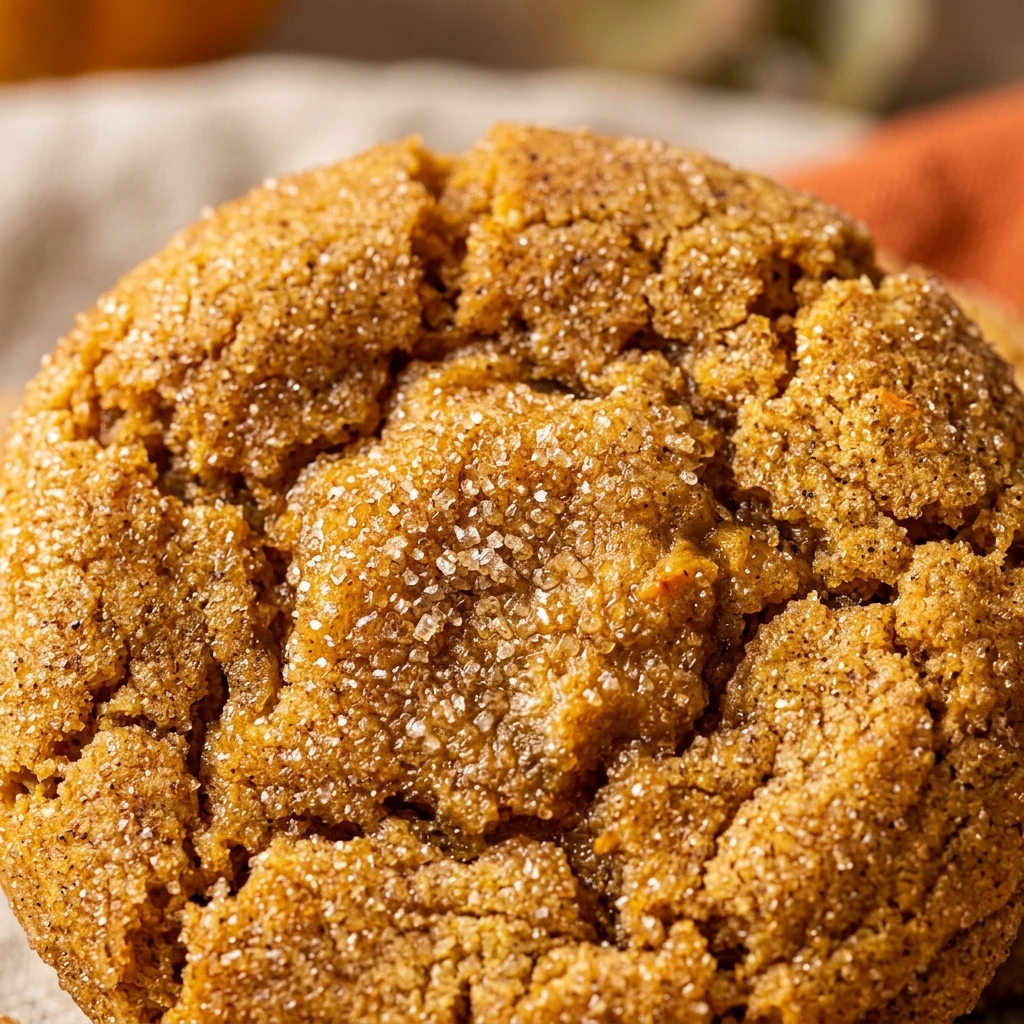 Pumpkin Snickerdoodle Cookies Recipe