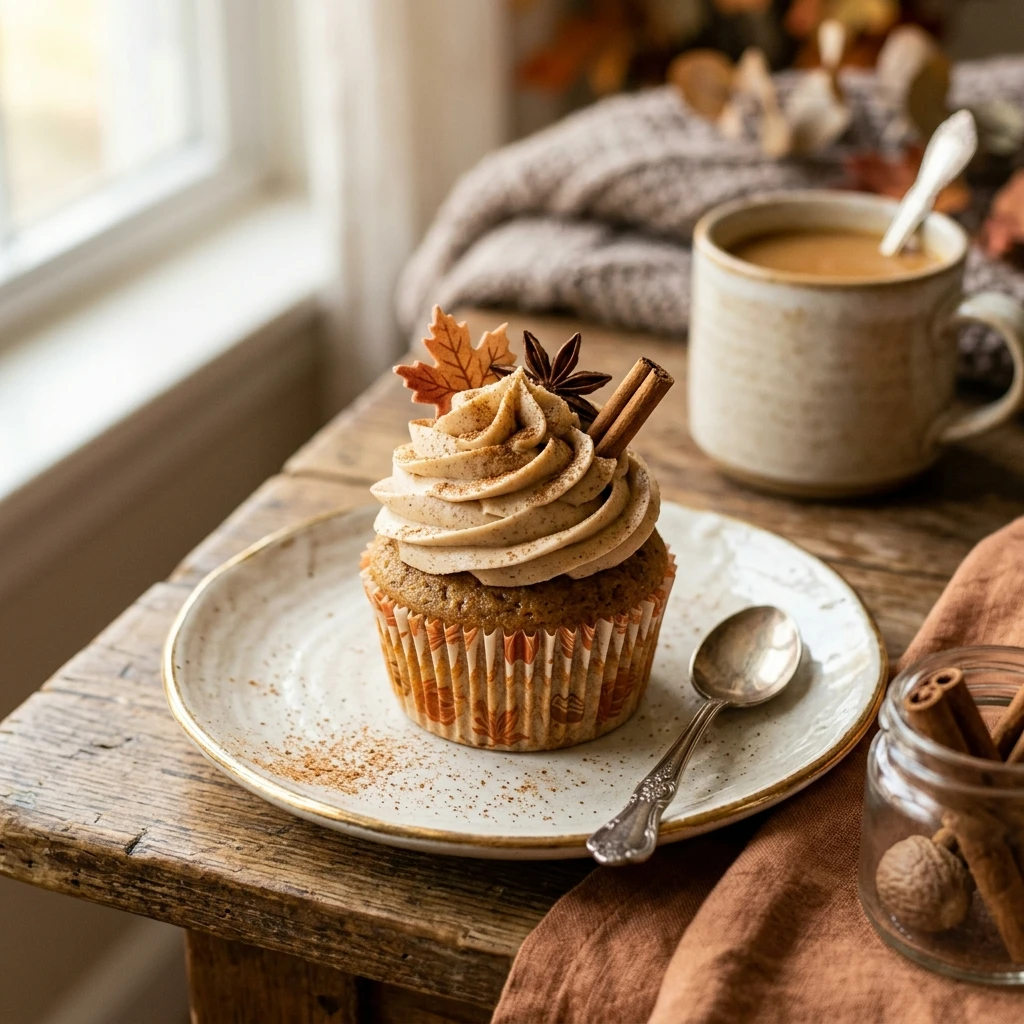 Pumpkin Spice Latte Cupcakes Recipe