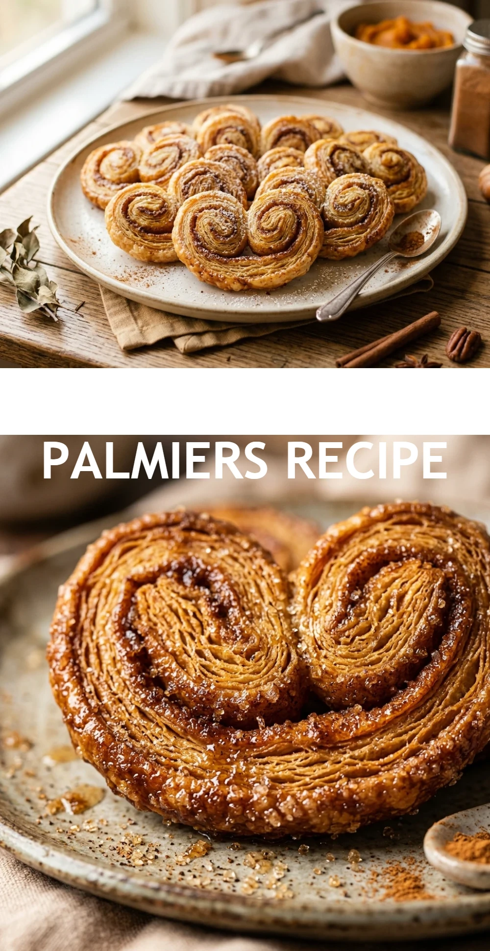 Pumpkin Spice Palmiers Recipe