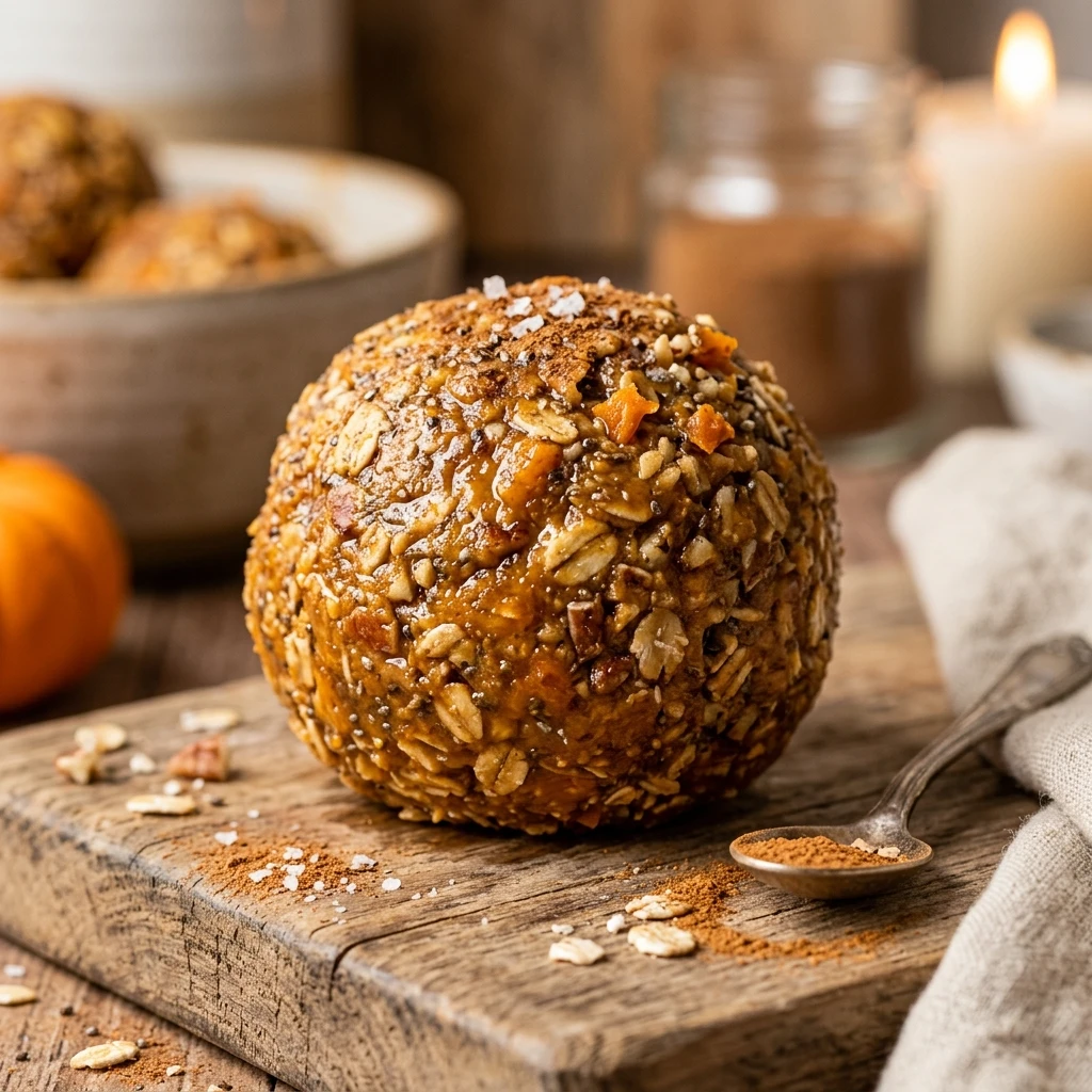 Pumpkin Spice Protein Energy Bites No Bake Recipe
