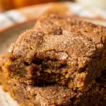 Pumpkin Spice Snickerdoodle Bars