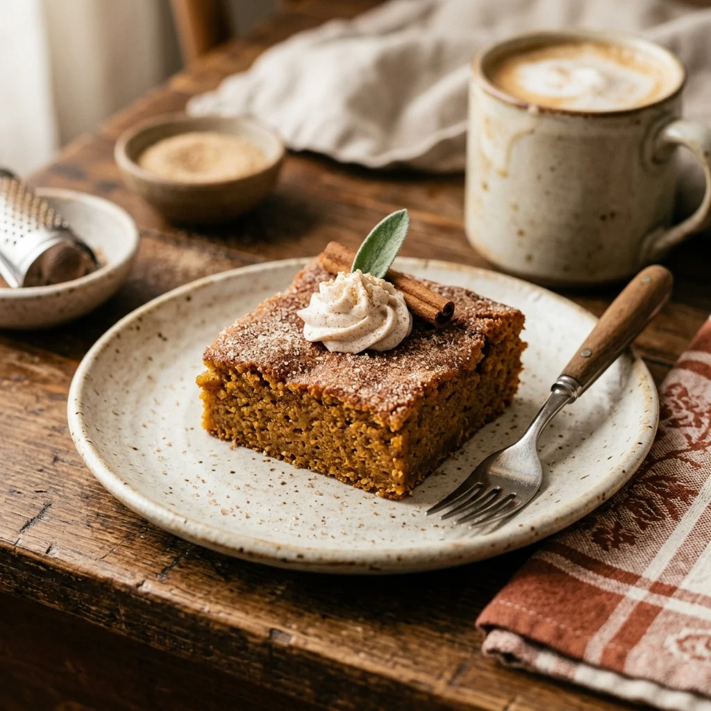 Pumpkin Spice Snickerdoodle Bars