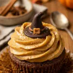 Pumpkin Spice Witch Hat Cupcakes Recipe