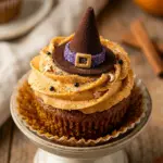 Pumpkin Spice Witch Hat Cupcakes Recipe