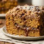 Pumpkin Streusel Coffee Cake Recipe