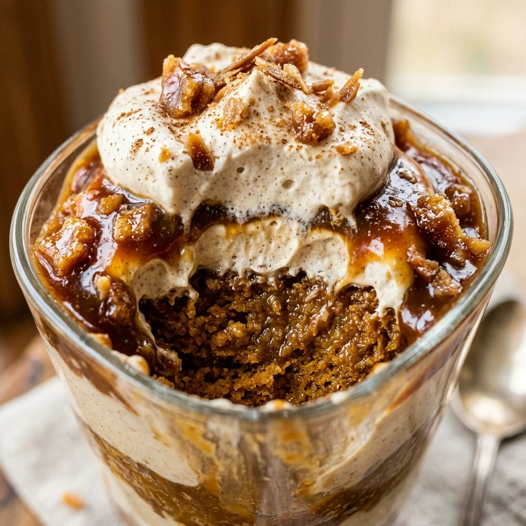 Pumpkin Toffee Trifle Cups Recipe