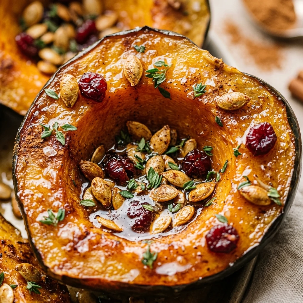 Roasted Acorn Squash Recipe