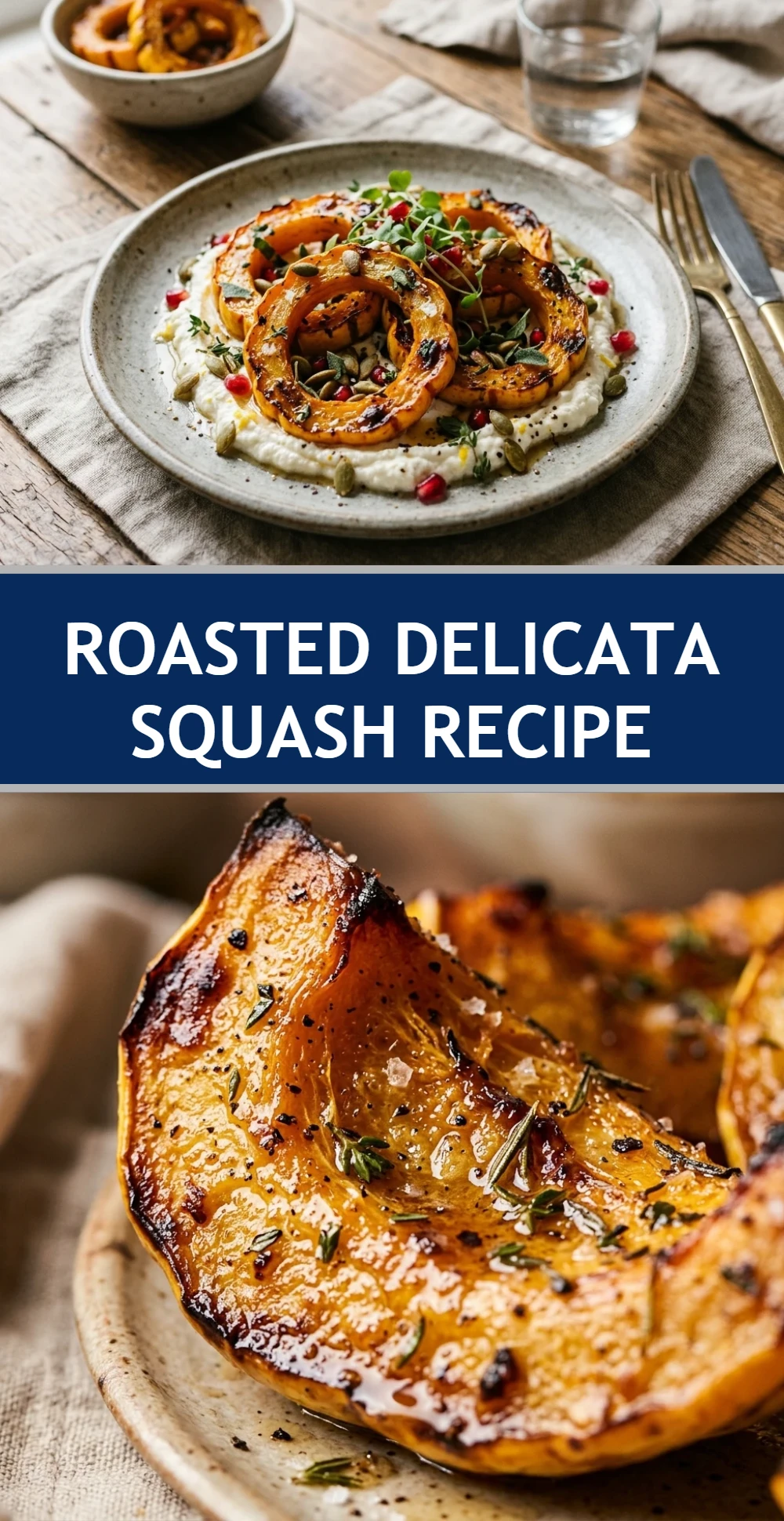 Roasted Delicata Squash Recipe