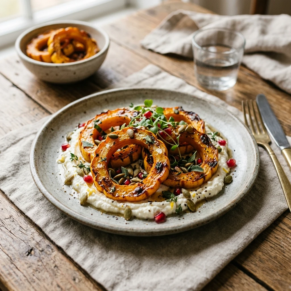 Roasted Delicata Squash Recipe