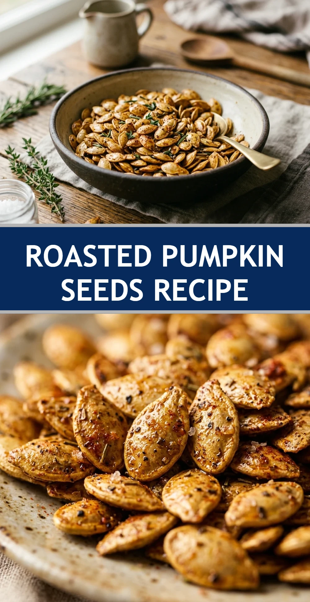 Roasted Pumpkin Seeds Recipe