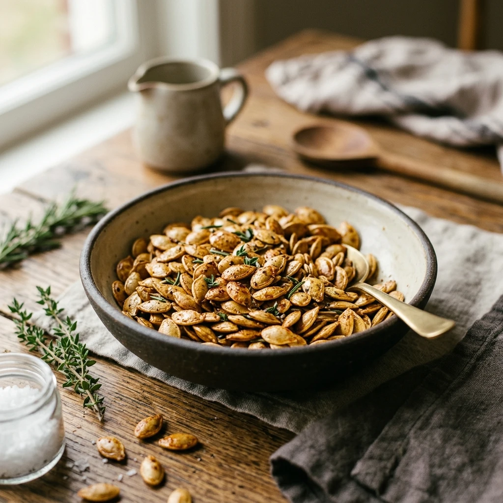 Roasted Pumpkin Seeds Recipe