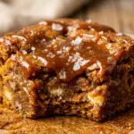 Salted Caramel Pumpkin Blondies Recipe