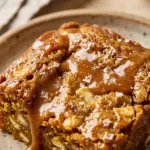 Salted Caramel Pumpkin Blondies