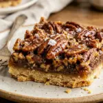 Salted Maple Pecan Pie Bars Recipe