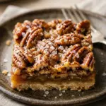Salted Maple Pecan Pie Bars Recipe