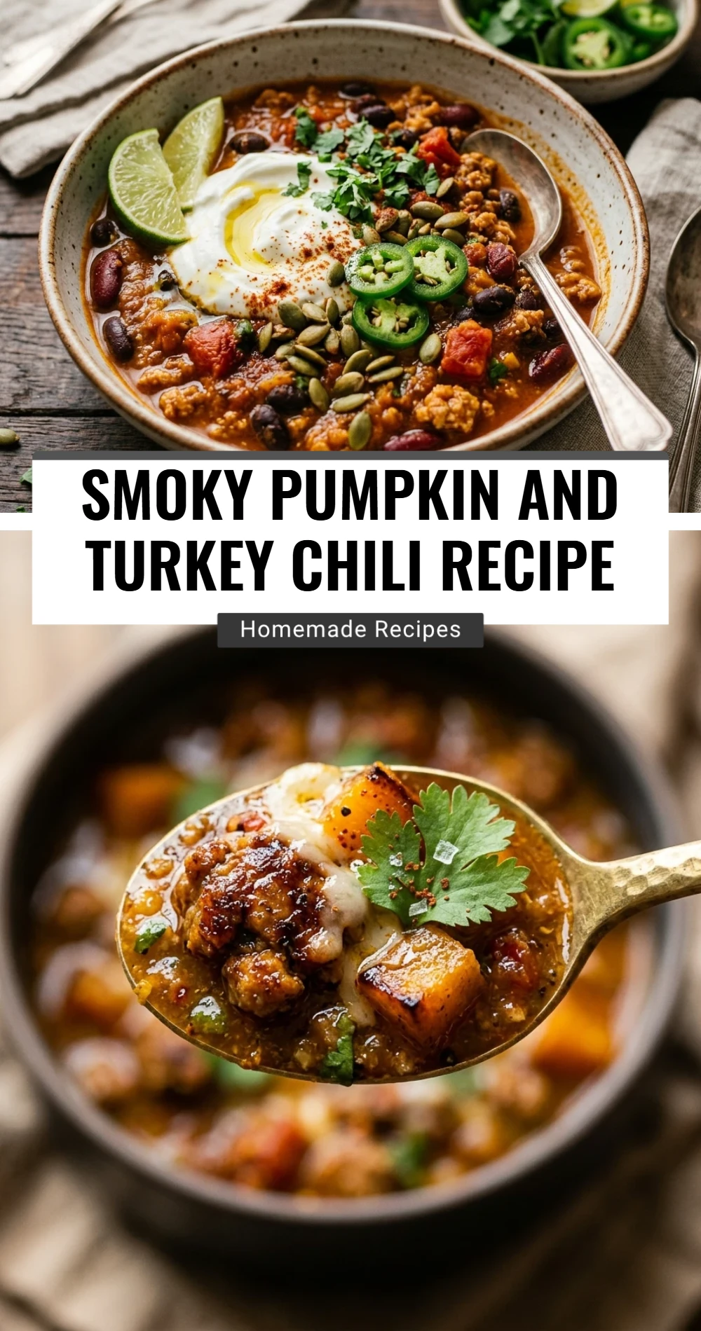 Smoky Pumpkin And Turkey Chili Recipe