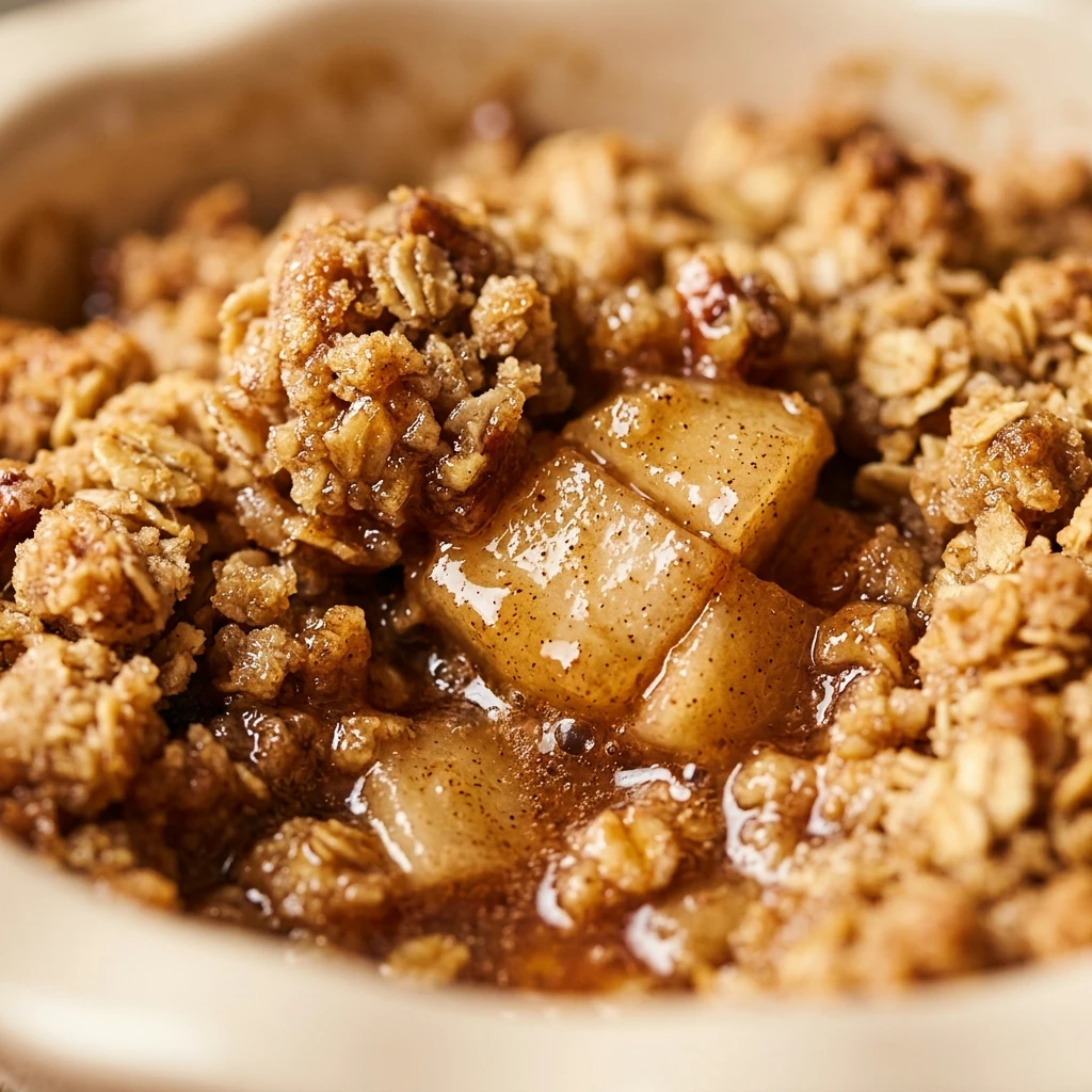 Spiced Pear And Apple Crisp Recipe