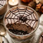 Spider Web Oreo Cheesecake Cups Recipe