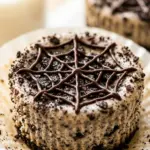 Spider Web Oreo Cheesecake Cups Recipe