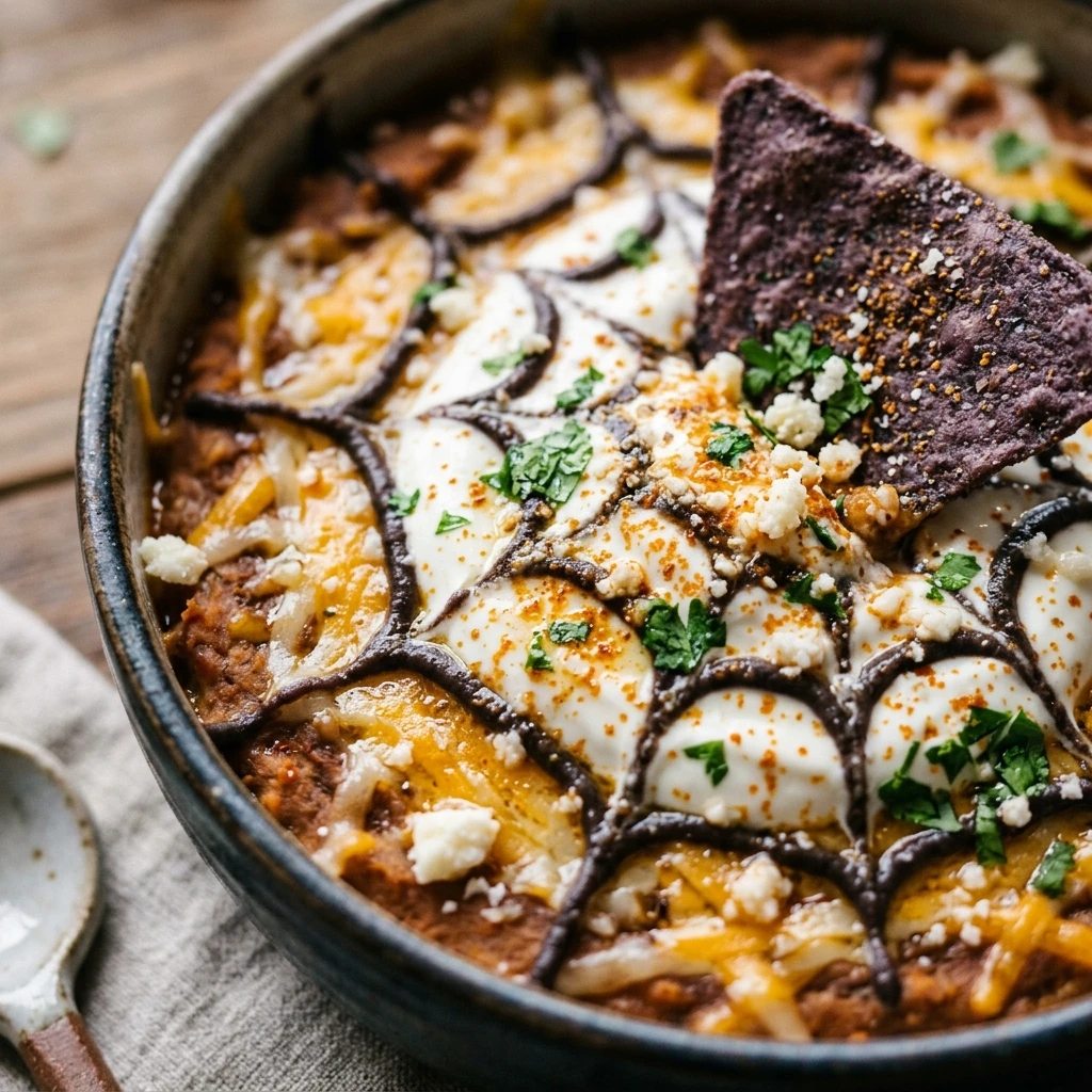 Spider Web Taco Dip Recipe