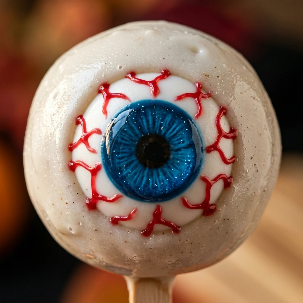 Spooky Eyeball Cake Pops Recipe
