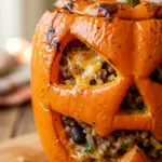 Spooky Stuffed Bell Peppers Recipe