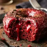 Vampire Bite Red Velvet Donuts Recipe