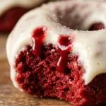 Vampire Bite Red Velvet Donuts Recipe