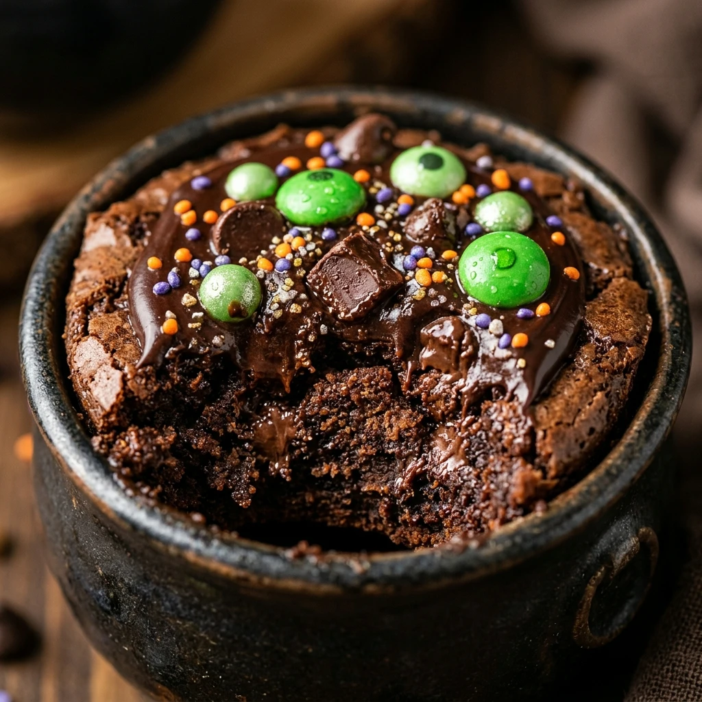 Witches Cauldron Brownies Recipe