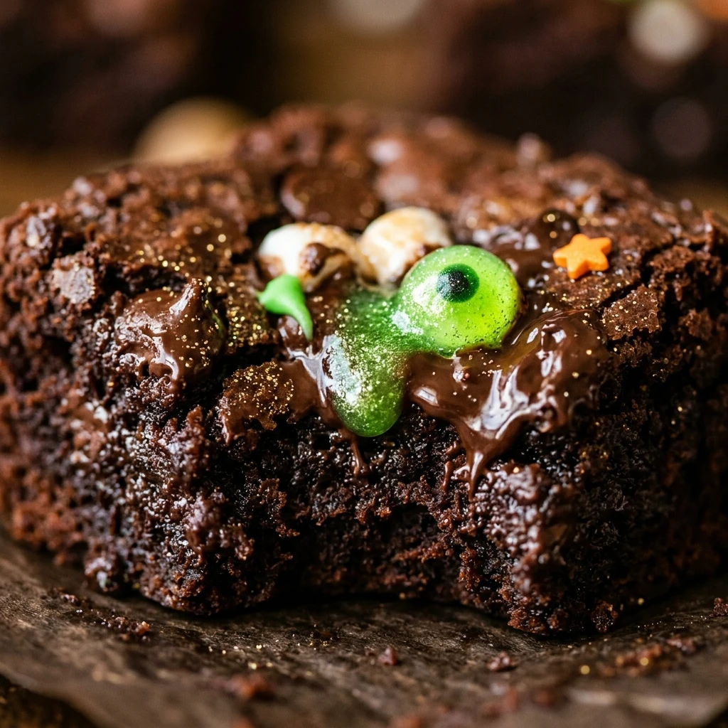 Witches Cauldron Brownies Recipe
