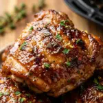 Air Fryer Apple Cider Glazed Chicken