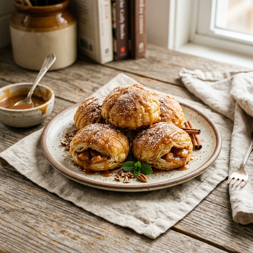 Air Fryer Apple Pie Bombs