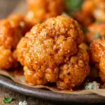 Air Fryer Buffalo Cauliflower Bites