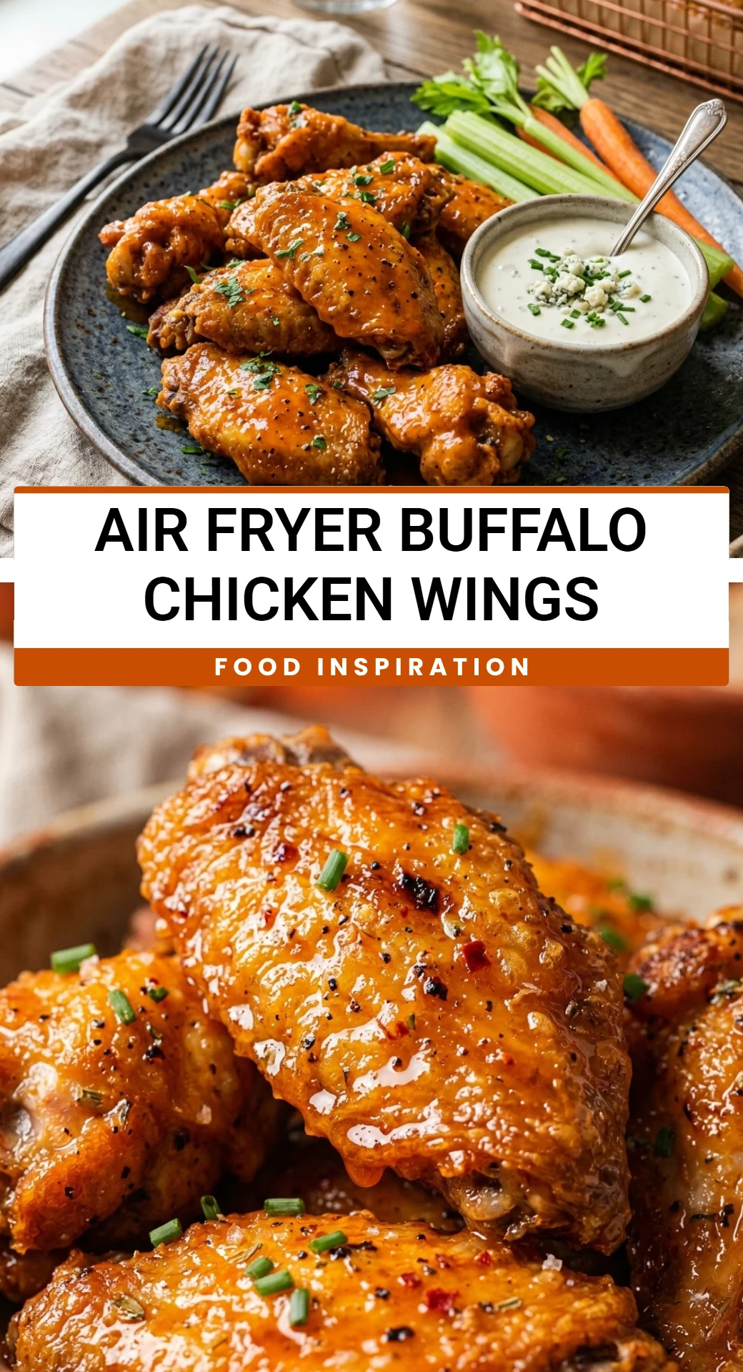 Air Fryer Buffalo Chicken Wings