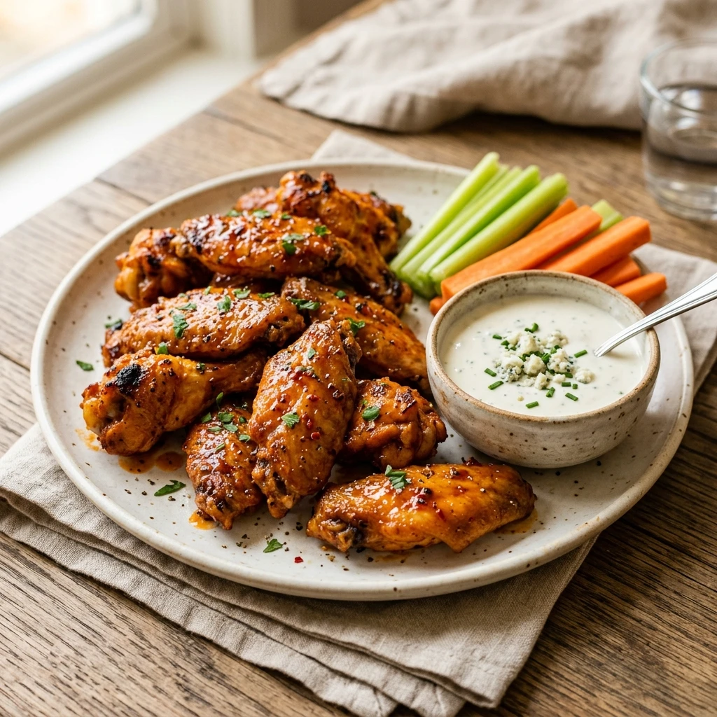 Air Fryer Buffalo Chicken Wings
