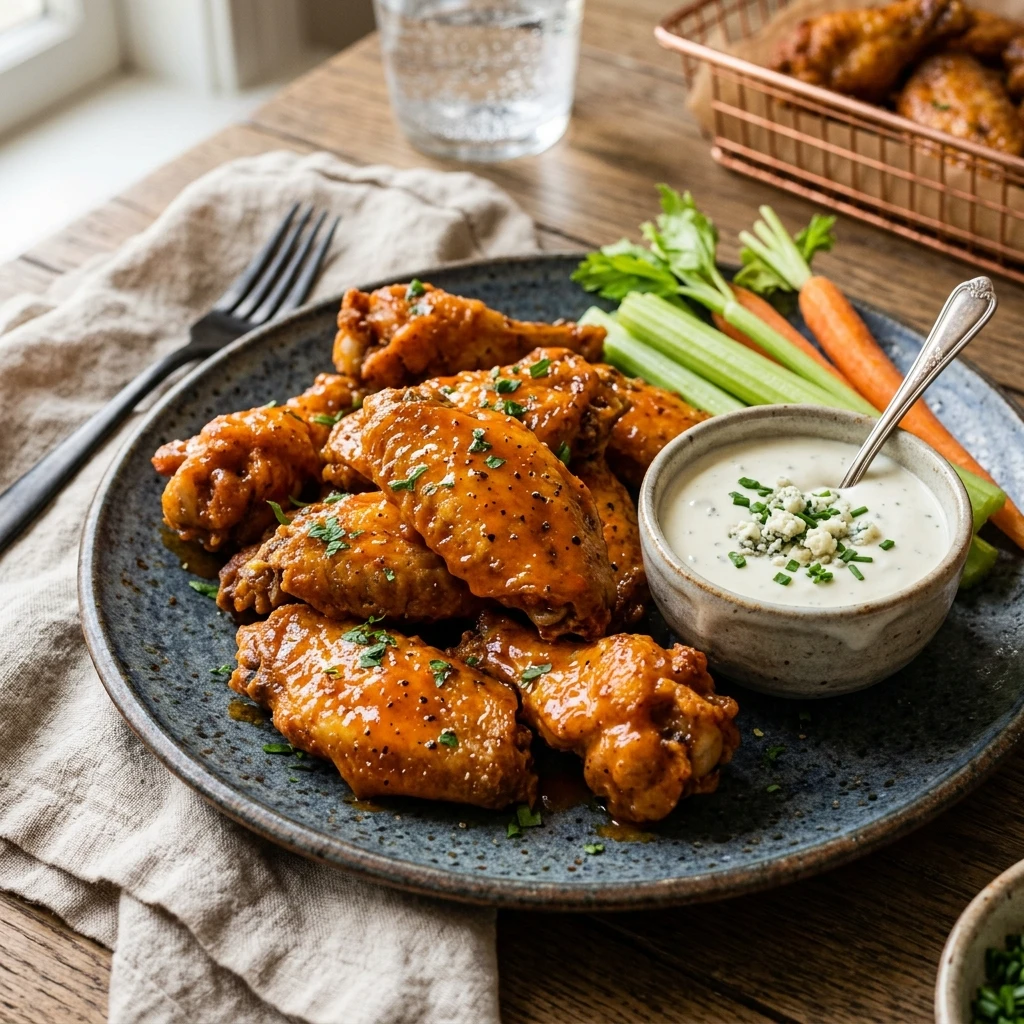 Air Fryer Buffalo Chicken Wings